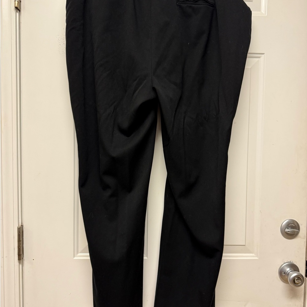 Rafaella | Women’s Black Straight Leg Pants Size 18W - Picture 3 of 4